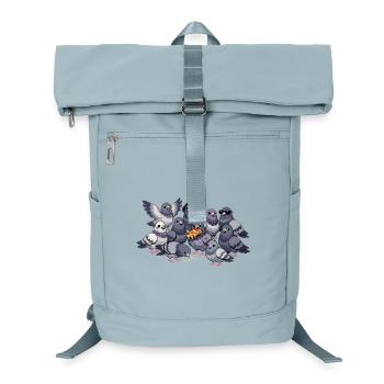 Taubenliebhaber – Lustiger Tauben Spruch - Laptop-Rucksack  - Eisblau - Vorne