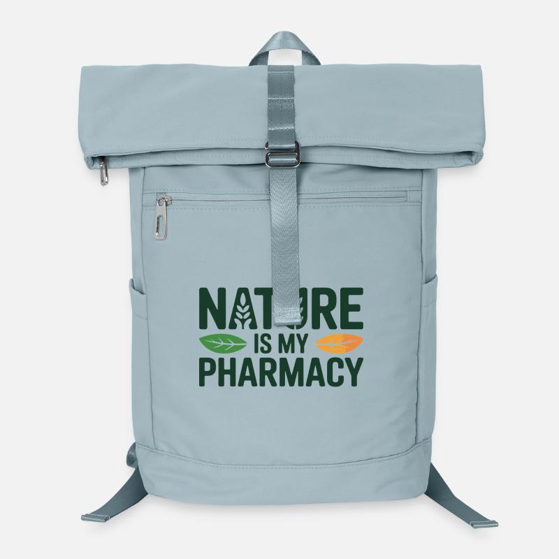 Naturopath Nature Is My Pharmacy Professional Laptop Backpack