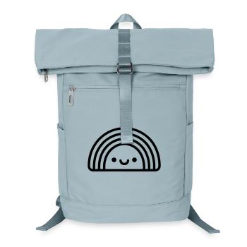 rainbow - Laptop Backpack - ice blue - Front