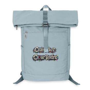 CyberFusion - Hard Skull Tender Heart - Laptop Backpack - ice blue - Front