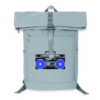 Ghettoblaster Radio - Laptop-Rucksack  - Eisblau - Vorne