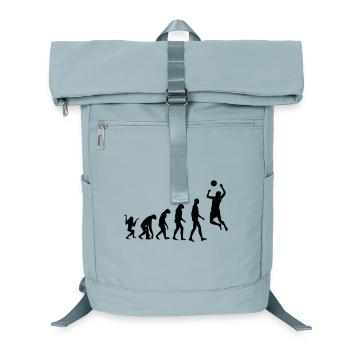 Volleyball - Volley Ball - Sport - Sportsman - Laptop Backpack - ice blue - Front