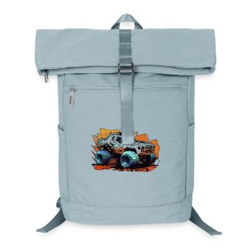 MonsterTruck Offroad Chaos - Laptop-Rucksack  - Eisblau - Vorne