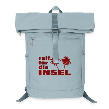 READY FOR THE ISLAND - Laptop Backpack - ice blue - Front
