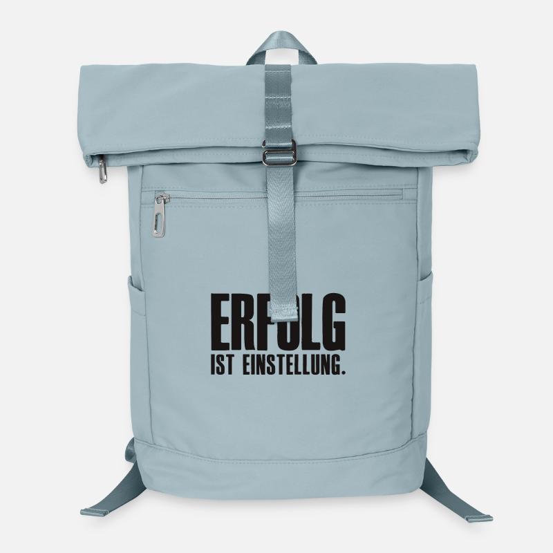 Erfolg ist Einstellung Gründer Unternehmer Laptop-Rucksack 