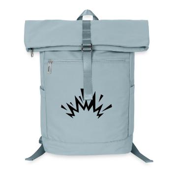 Explosion de bande dessinée - Sac à dos ordinateur - bleu glacier - Devant