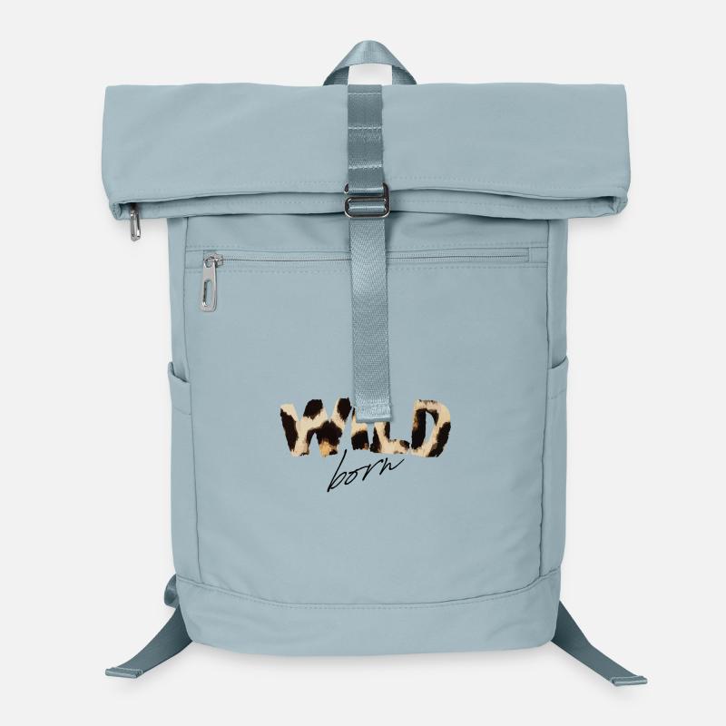 Wild Born Leopard Print Laptop Backpack