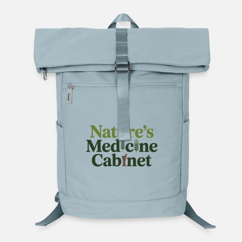 Herbalist Natures Medicine Cabinet Professional  Laptop Backpack