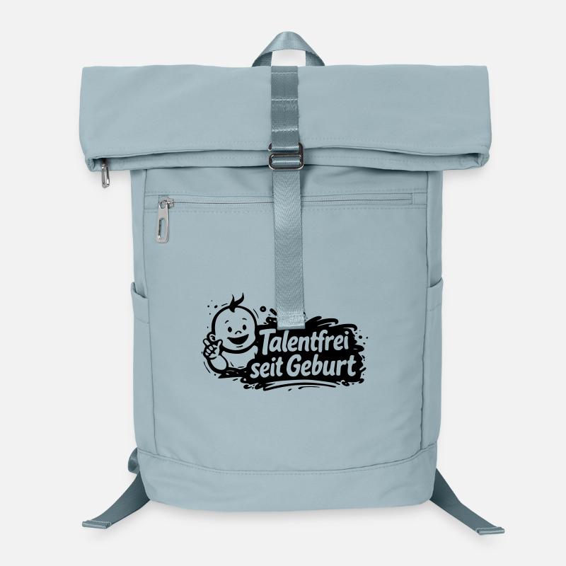 Talentfrei seit Geburt Laptop-Rucksack 