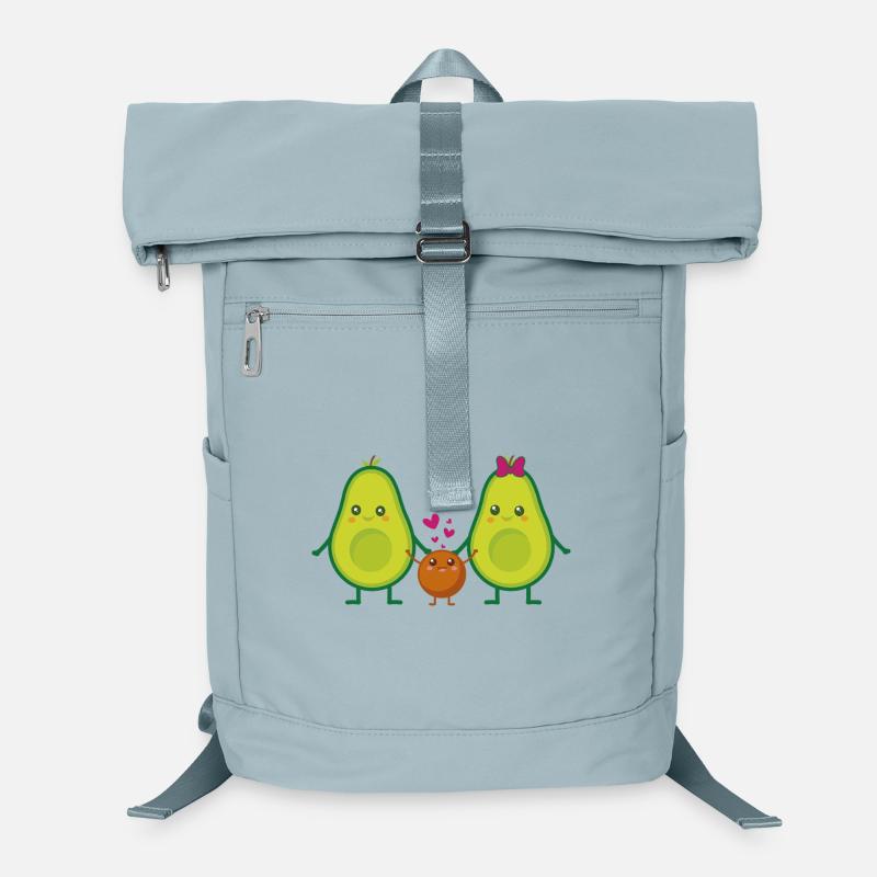 Familie Avocado Laptop-Rucksack 