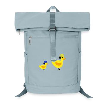 Fire Brigade Ducks - Jack - Laptop Backpack - ice blue - Front