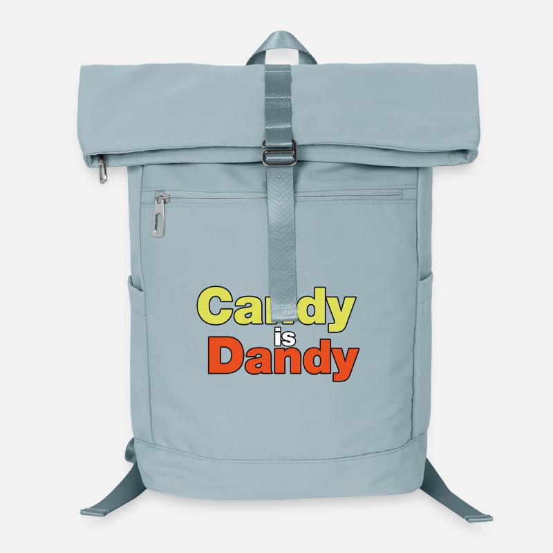 Candy is Dandy Bold Typographie Sac à dos ordinateur