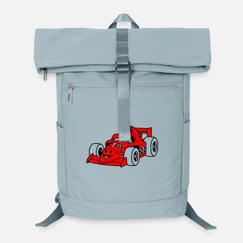 Racing Car Child Laptop Backpack