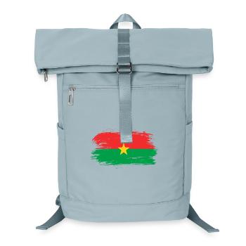 Burkina Faso flag - Laptop Backpack - ice blue - Front