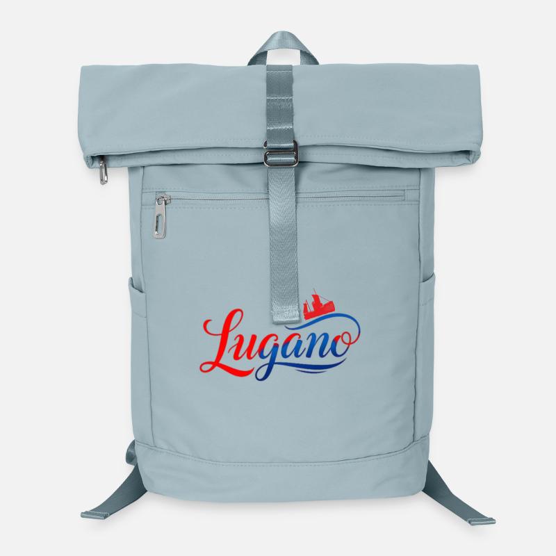Lugano lettering Laptop Backpack