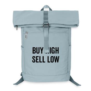 Hoch kaufen, niedrig verkaufen - Laptop-Rucksack  - Eisblau - Vorne