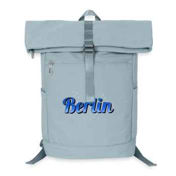 Berlin - Laptop-Rucksack  - Eisblau - Vorne