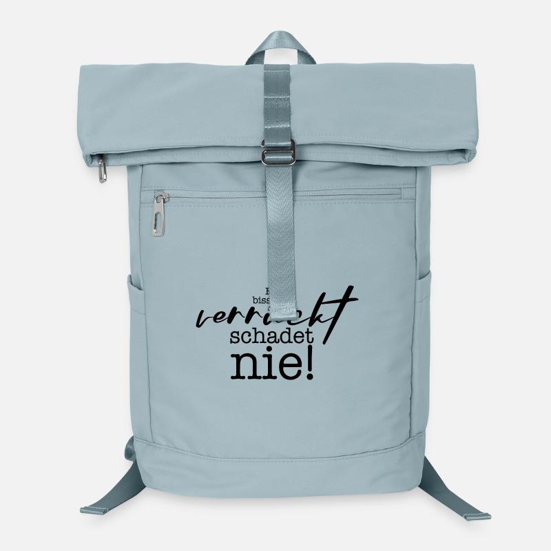 A LITTLE CRAZY Laptop Backpack