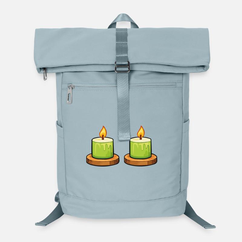 Icône des bougies Sac à dos ordinateur