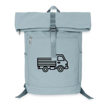 Lkw - Laptop-Rucksack  - Eisblau - Vorne