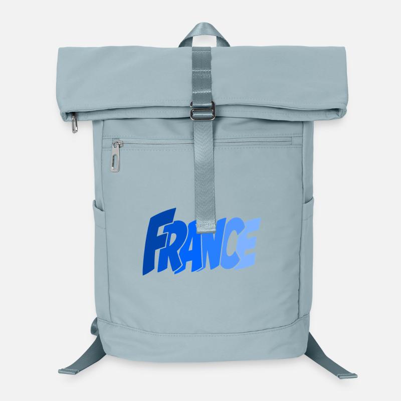 Lettrage rétro français Sac à dos ordinateur