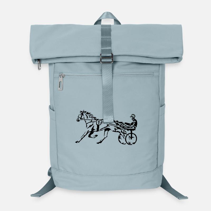 Trabrennen Traber Laptop-Rucksack 