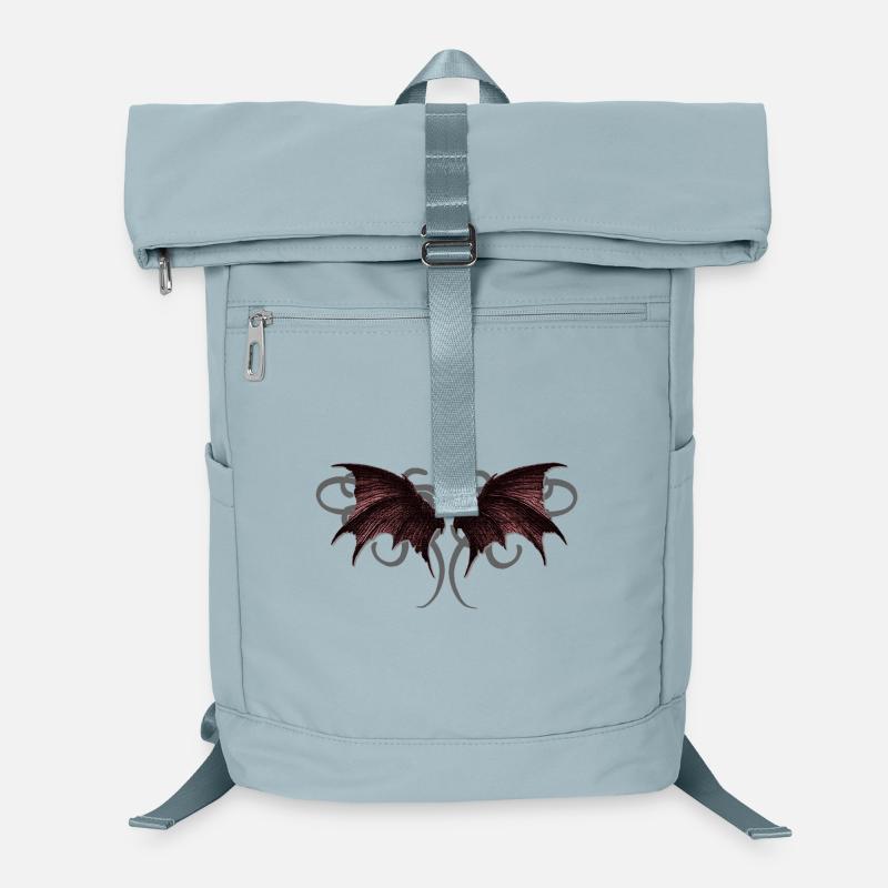 Dämonenflügel, Ranken, goth Laptop-Rucksack 