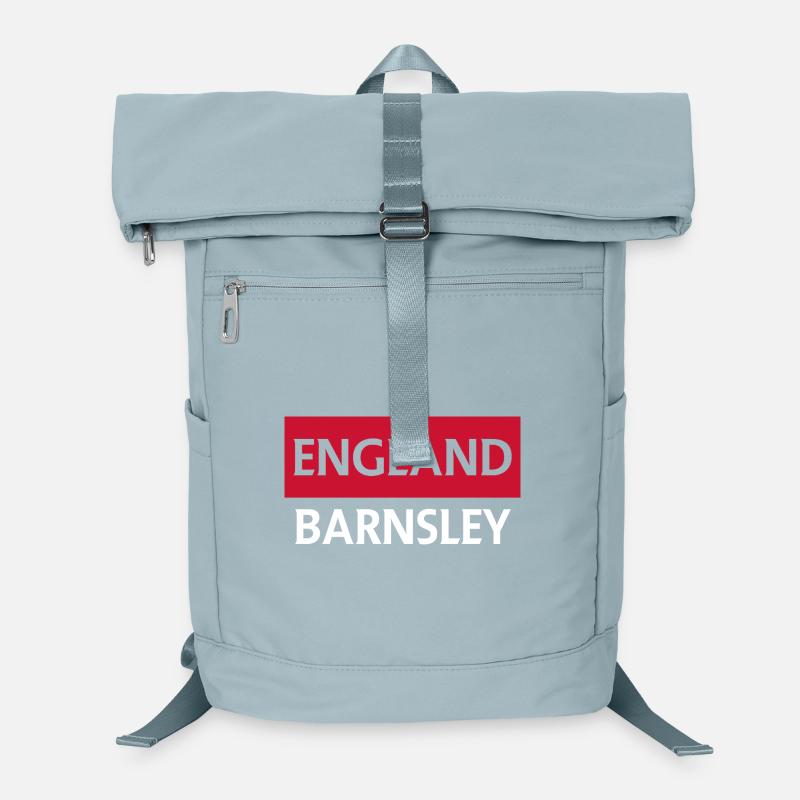 England Barnsley Flag Heritage Design Laptop Backpack