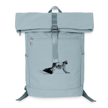 Freerider Snowboarder - Laptop-Rucksack  - Eisblau - Vorne