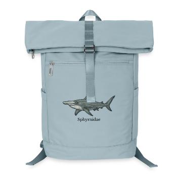 Sphyrnidae Hammerhead Shark Design - Laptop Backpack - ice blue - Front