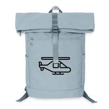 Hubschrauber - Laptop-Rucksack  - Eisblau - Vorne