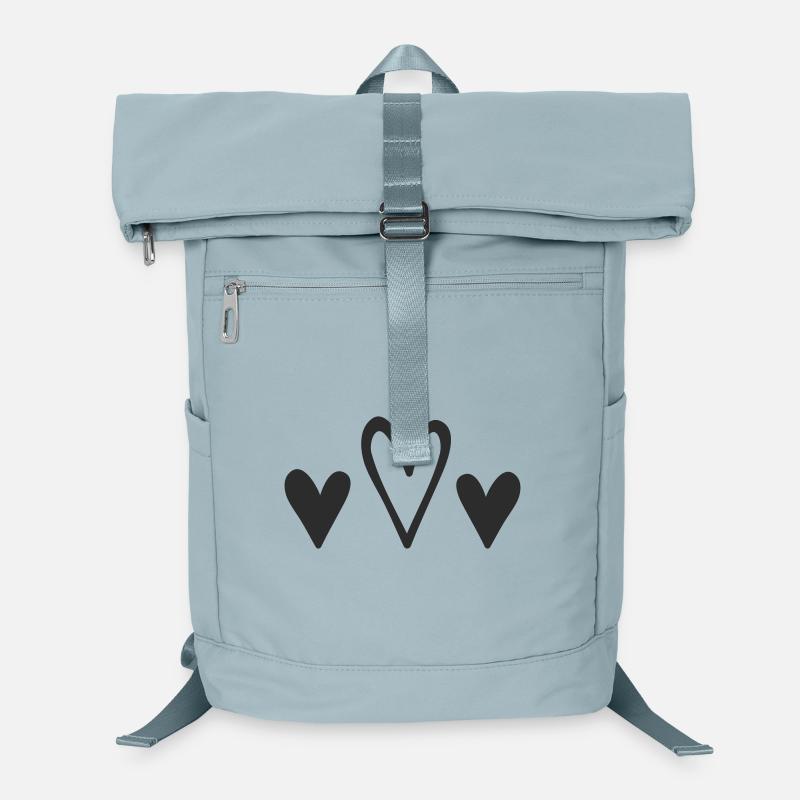 Conception des Trois Cœurs Sac à dos ordinateur