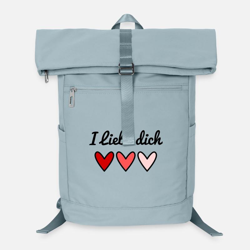 ICH LIEBE DICH. ICH LIEBE DICH. HERZ. PAAR. Laptop-Rucksack 