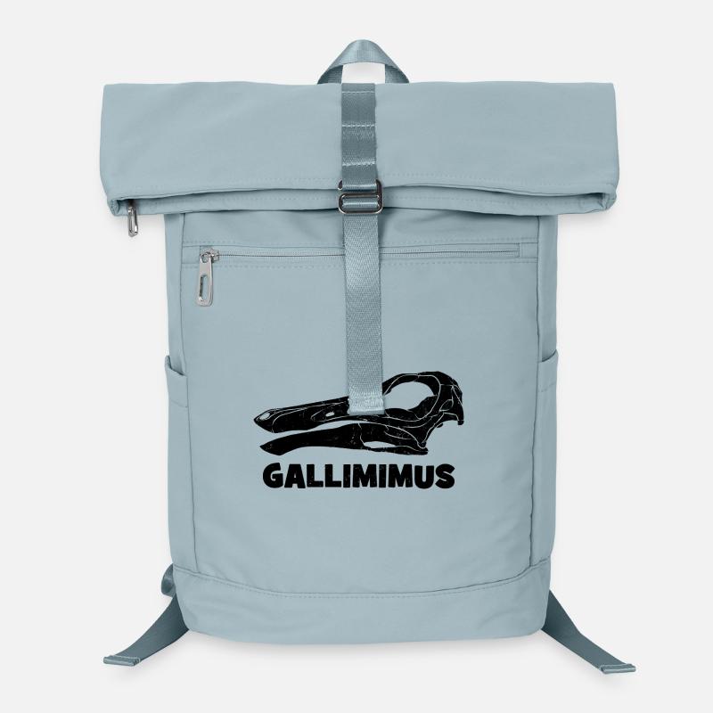 Fossile de crâne de Gallimimus Sac à dos ordinateur
