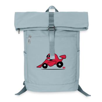 Rennwagen - Laptop-Rucksack  - Eisblau - Vorne