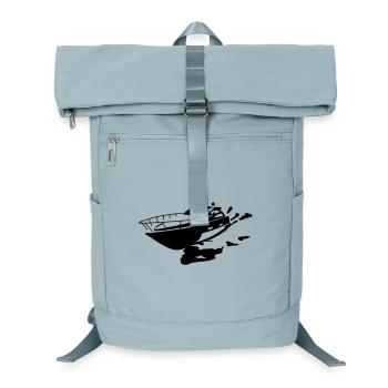 motoryacht_1 - Laptop Backpack - ice blue - Front