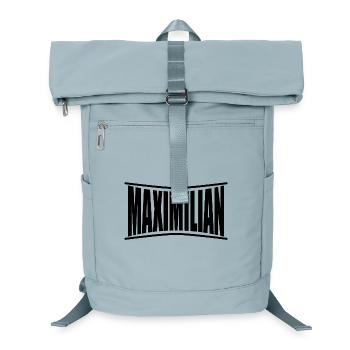 t-shirt Maximilian t-shirt gift idea - Laptop Backpack - ice blue - Front