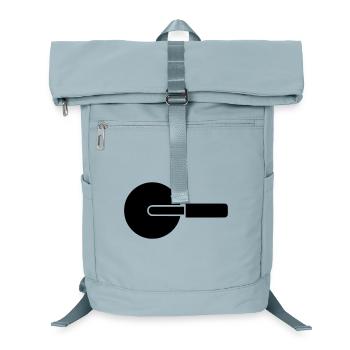 Couteau à roue coupe-pizza - Sac à dos ordinateur - bleu glacier - Devant