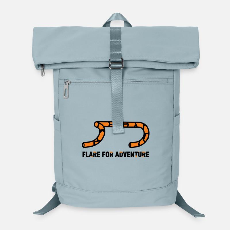 Neo-Brutalist Handlebar Flare Adventure Laptop Backpack