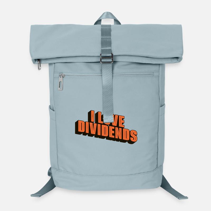 i love dividends Laptop Backpack
