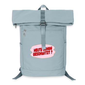Schwitzen - Laptop-Rucksack  - Eisblau - Vorne