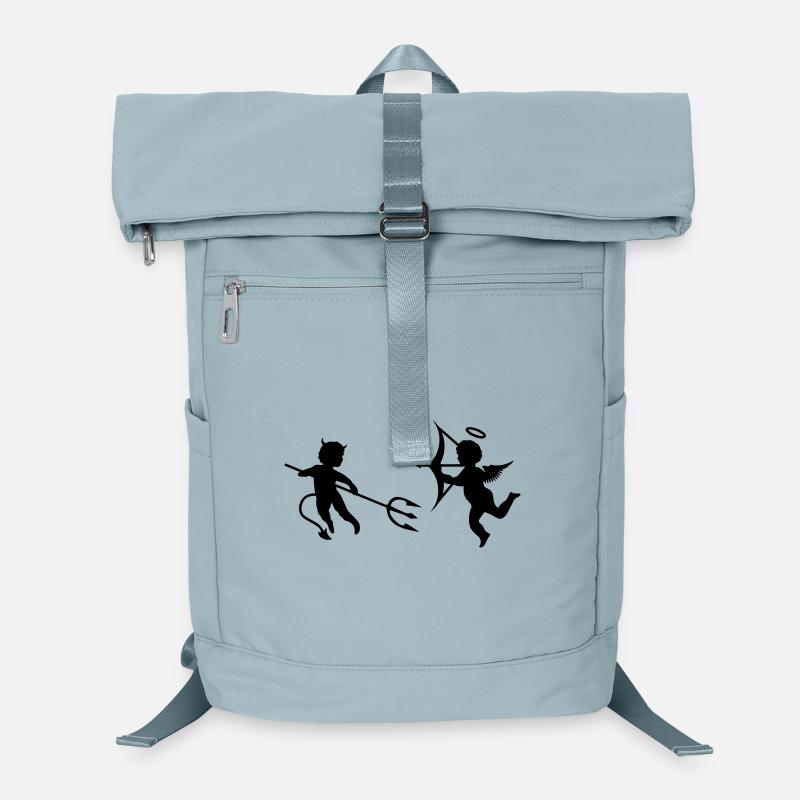 Un petit diable et un petit ange Sac à dos ordinateur