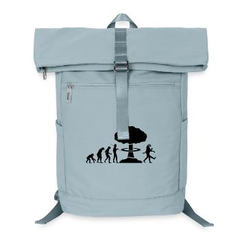 évolution radioactive - Sac à dos ordinateur - bleu glacier - Devant