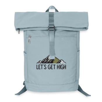 Mountains - Let's Get High - Laptop Backpack - ice blue - Front