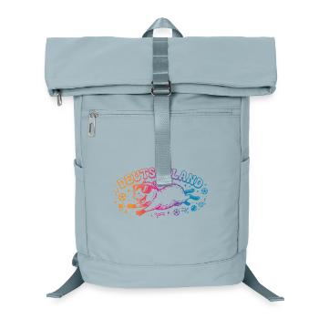 Deutschland Fussball Capybara - Laptop-Rucksack  - Eisblau - Vorne