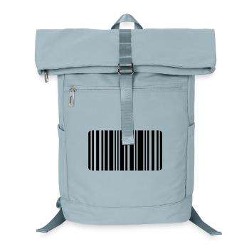 code barre - Sac à dos ordinateur - bleu glacier - Devant