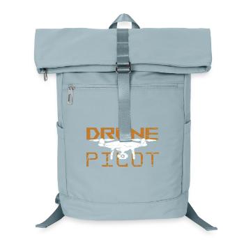 FPV Drone Pilot Freestyle & Renngeschenk - Laptop-Rucksack  - Eisblau - Vorne