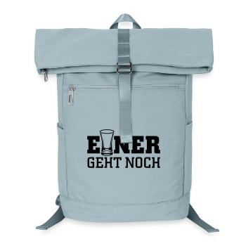 Einer geht noch - Laptop-Rucksack  - Eisblau - Vorne