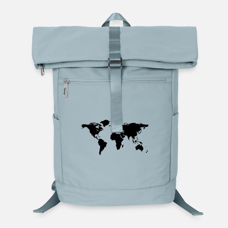 carte du monde Sac à dos ordinateur