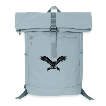Viking crow - Laptop Backpack - ice blue - Front